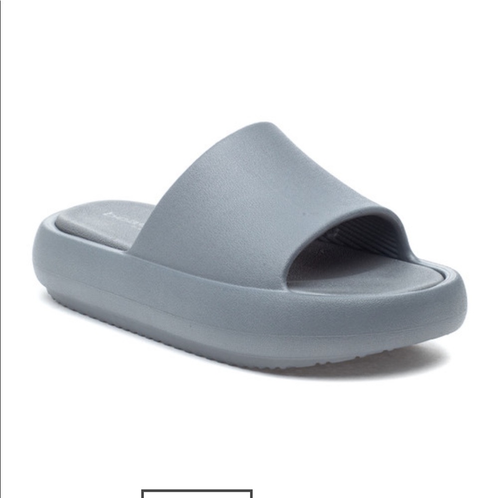 Nwt J/Slides Squish Grey Eva Sandal - image 2
